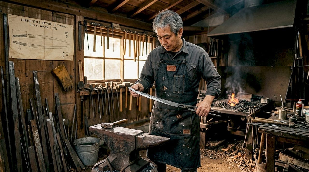 Sword forging techniques: From tradition to modern mastery